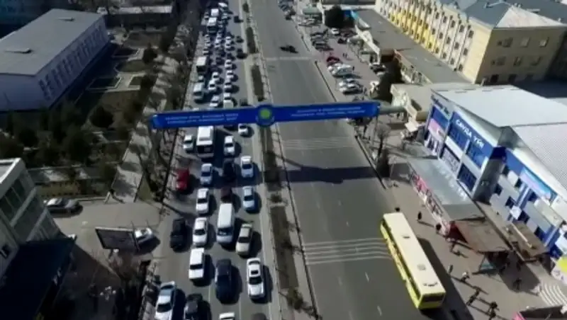 В Шымкенте за порядком на дороге следят квадрокоптеры