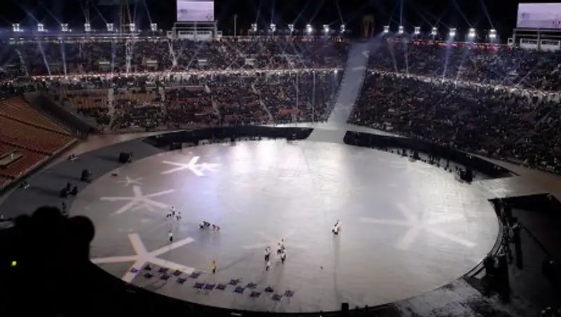 В Пхёнчхане началась церемония открытия Зимней Олимпиады