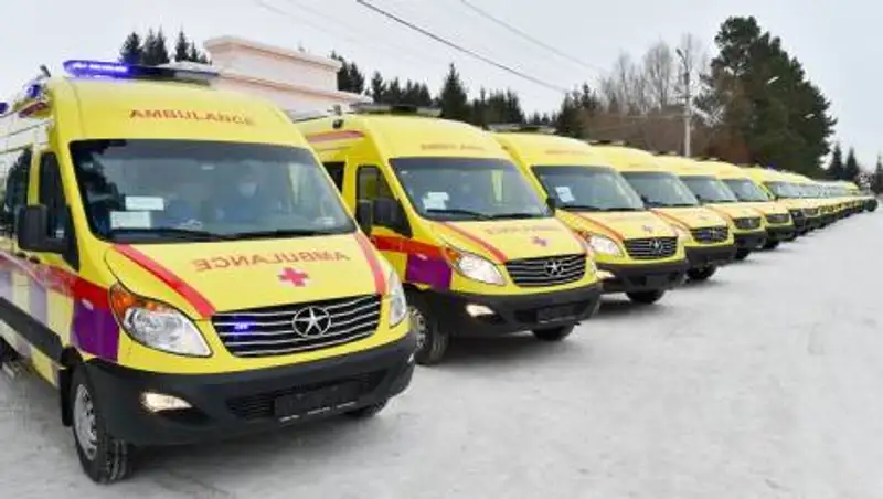 В СКО служба скорой помощи оснащена машинами на 100%
