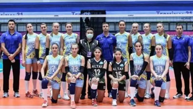 Волейбольный клуб "Алтай" стартовал с победы в клубном чемпионате Азии