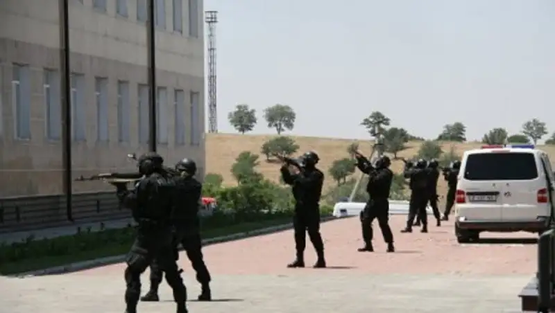 В Кокшетау проходят антитеррористические учения