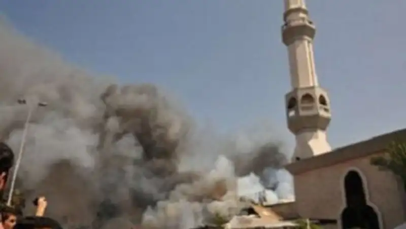 Взрыв мечети в Египте