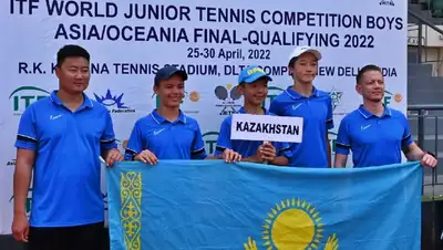 Теннис Юниоры Полуфинал ЧМ, фото - Новости Zakon.kz от 29.04.2022 07:19