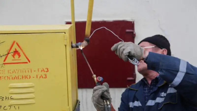 Жилые дома подключили к природному газу в Туркестане