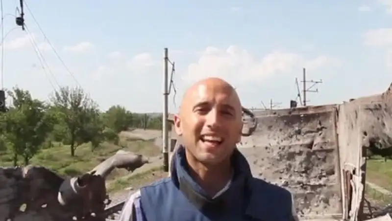 Под Донецком ранен британский журналист Грэм Филлипс