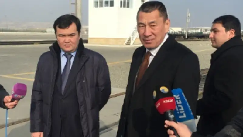 Грузопоток по маршруту Баку-Актау за месяц достиг годового уровня