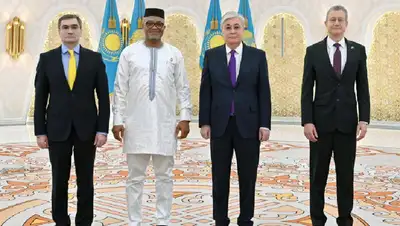 Токаев, Молдова, США, Сьерра-Леоне, послы, верительные грамоты, фото - Новости Zakon.kz от 14.11.2022 13:08