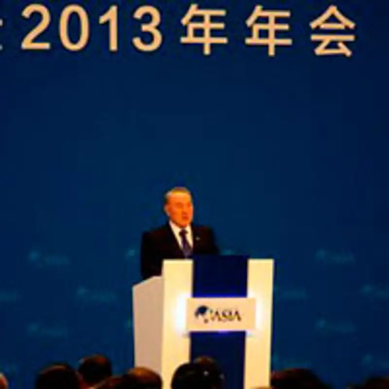 Евразия имеет все возможности занимать центральное место в мировой системе координат - Н.Назарбаев, фото - Новости Zakon.kz от 07.04.2013 21:00