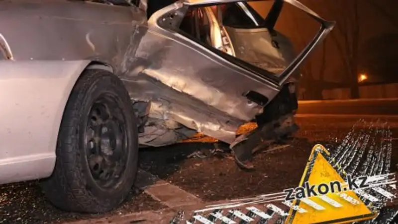 В ДТП в Алматы пострадали четыре человека