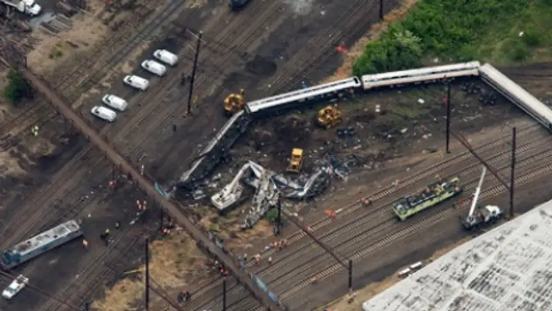 Крушение в США: поезд двукратно превысил скорость