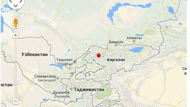 В 420 км на юго-западе от Алматы зарегистрировано землетрясение
