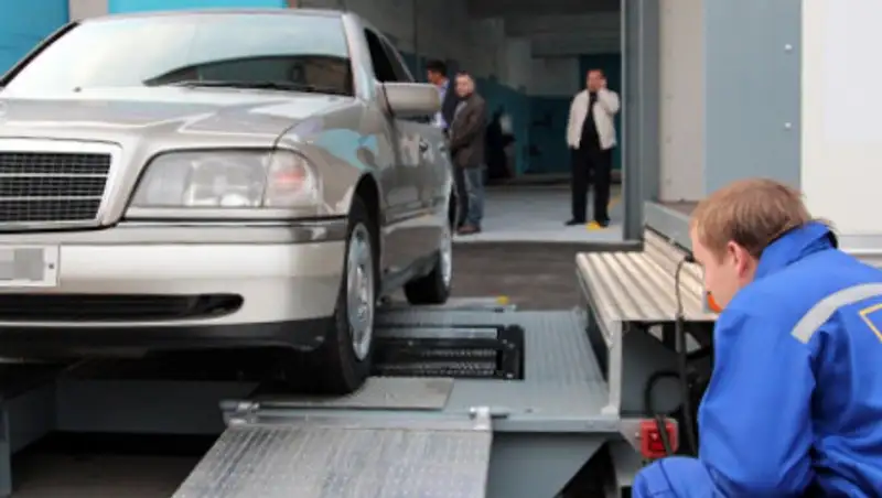 Улучшить системы техосмотра автотранспорта намерены в РК