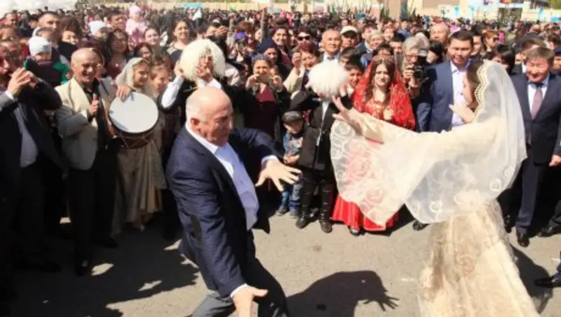 В Жамбылской области отмечают 1 Мая – День единства народа Казахстана