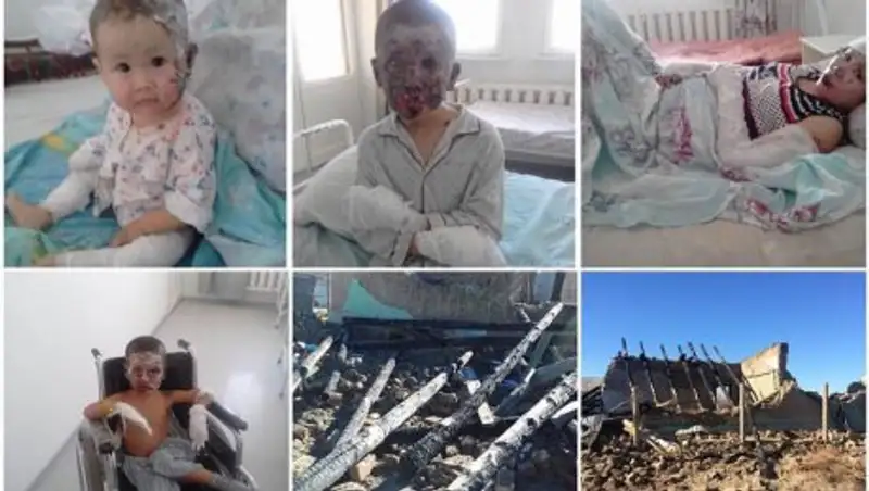 Семья с тремя малышами пострадала в результате взрыва газового баллона в Кызылорде