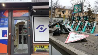 Ущерб МСБ, фото - Новости Zakon.kz от 15.01.2022 17:26