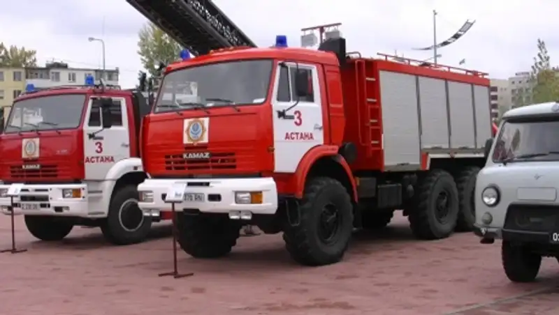 Балкон загорелся в одном из ЖК в Астане 