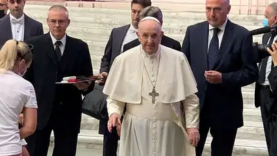 Папа Римский о рождаемости, фото - Новости Zakon.kz от 12.05.2023 17:41