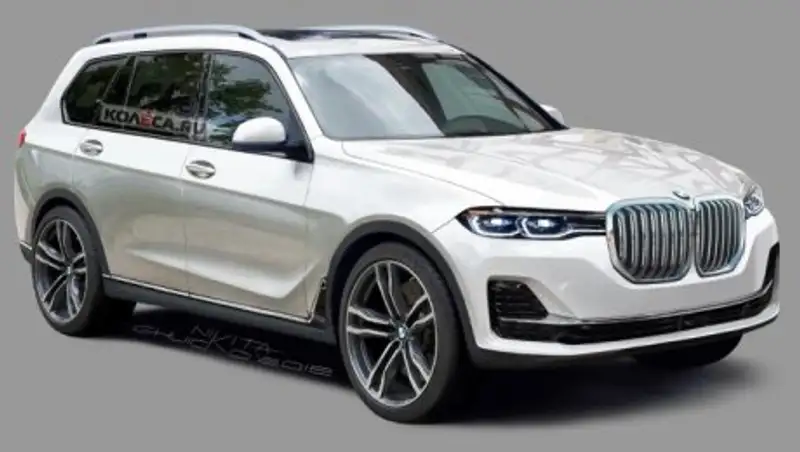 Серийный BMW X7 дебютировал на независимом рендере