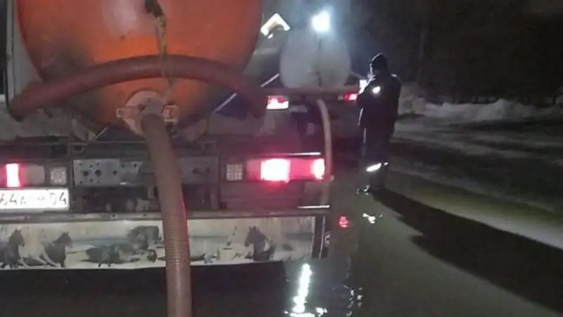 В Актобе продолжает свою работу противопаводковый штаб