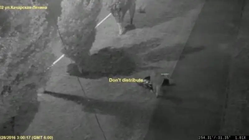 Ночные угонщики попались на камеры видеонаблюдения в Рудном