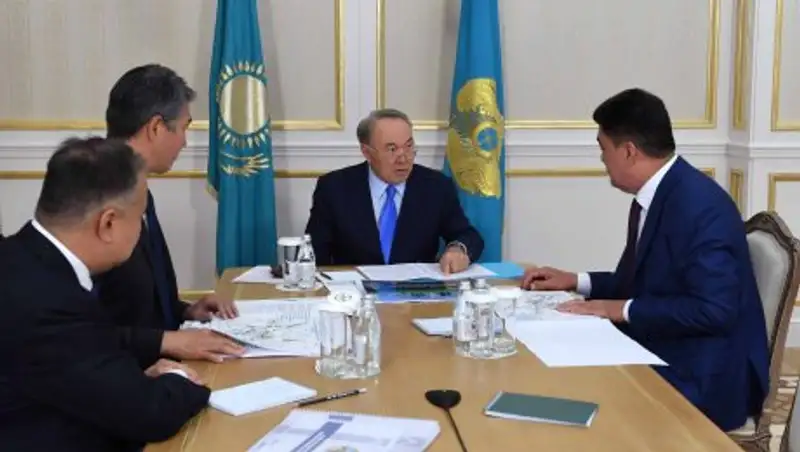 Назарбаев: В ботаническом саду Астаны должны расти все виды растений и деревьев