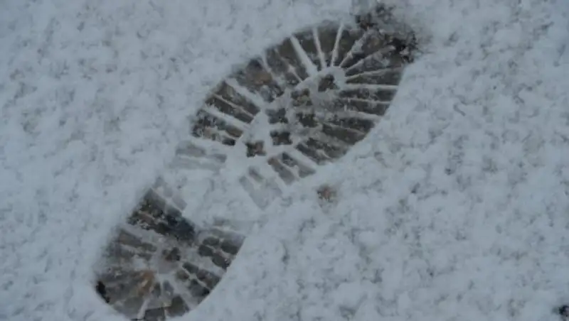 В Риддере выпал снег