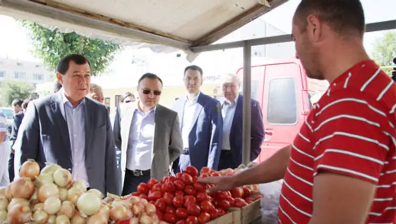 В Жамбылской области дефицита продуктов нет, рост цен не наблюдается