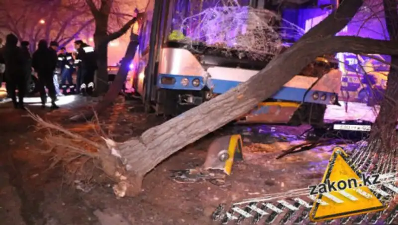Водитель троллейбуса, насмерть сбивший пешехода в Алматы, был без сознания