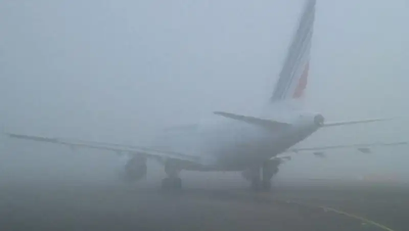 В Алматы из-за тумана задержано 20 авиарейсов