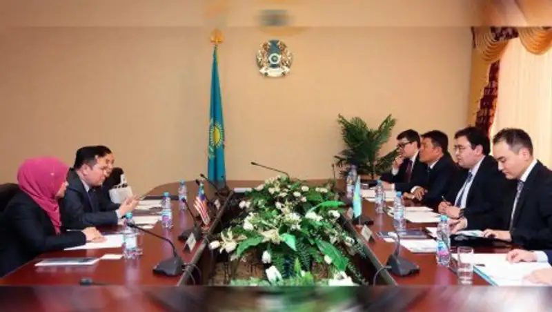 Вице-министр МИР РК обсудил с послом Малайзии расширение инвестиционного сотрудничества