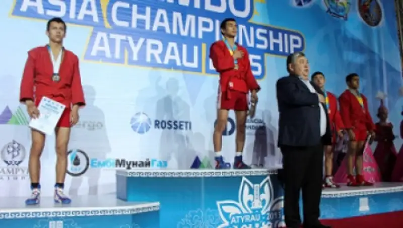 На чемпионате Азии мангыстауские самбисты завоевали три золотые медали