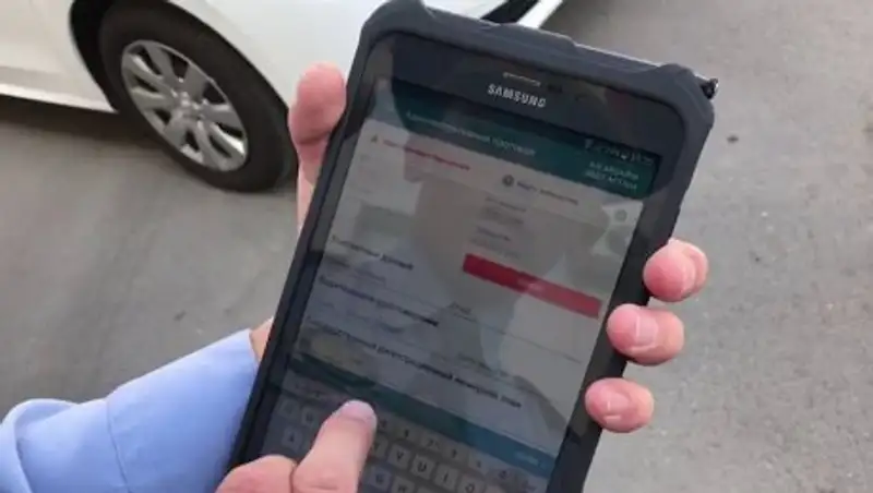 В ближайшее время сотрудники дорпола Алматы полностью перейдут на планшеты