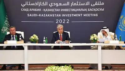 Президент РК в Саудовской Аравии, фото - Новости Zakon.kz от 24.07.2022 15:55
