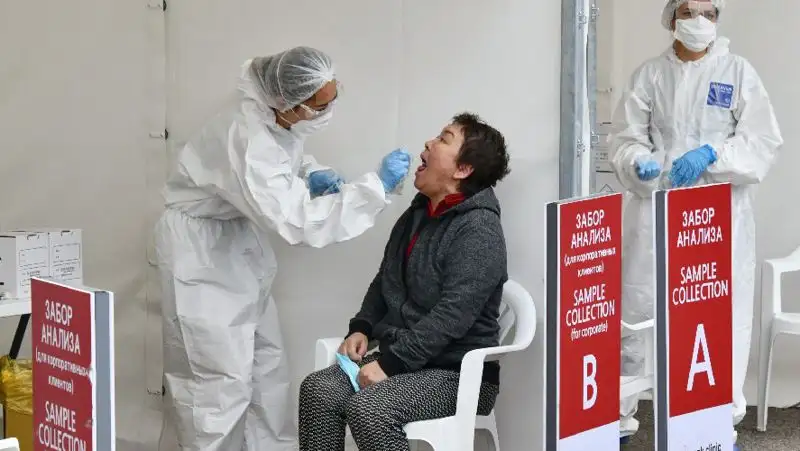 Рост числа заболевших COVID-19 за сутки выявили в Казахстане