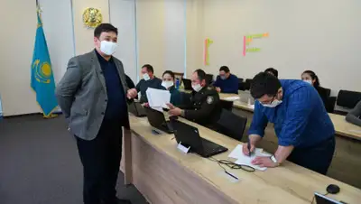 Пресс-служба акима Туркестанской области, фото - Новости Zakon.kz от 25.03.2020 18:12