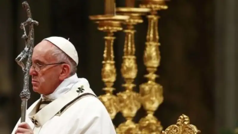 Папа Римский отслужил рождественскую мессу