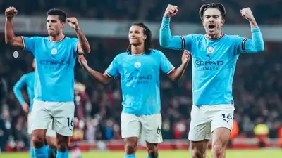 Футбол Арсенал МанСити, фото - Новости Zakon.kz от 16.02.2023 11:16