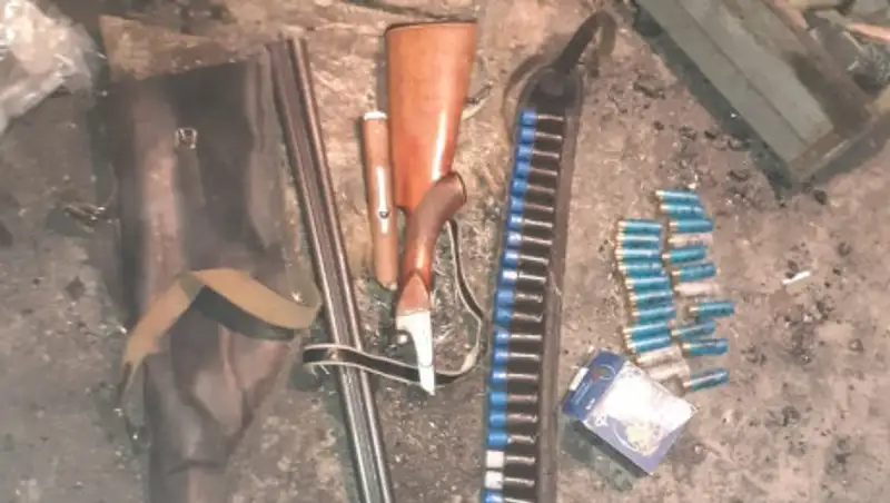 В ВКО задержан подозреваемый в краже оружия и прочих вещей на 1,6 млн тенге