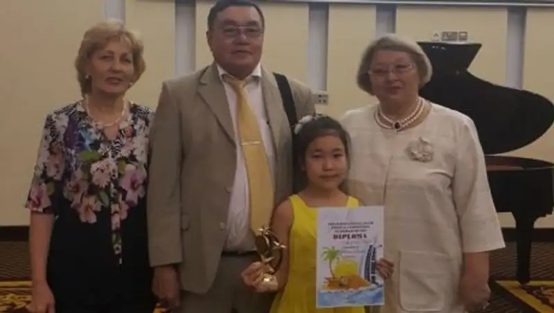 Юная пианистка из Актау завоевала гран-при международного фестиваля в Дубае