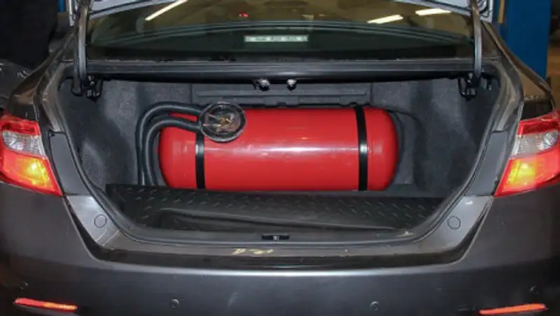 Машины на газе обяжут вывешивать специальный знак