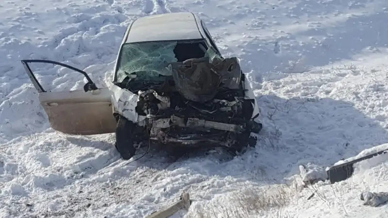 Смертельное ДТП произошло на трассе Самара — Шымкент