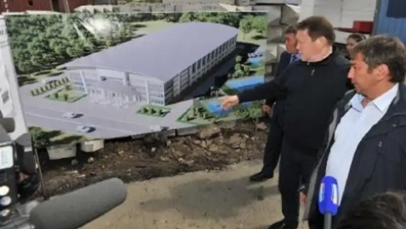 В Петропавловске началось строительство теннисного центра