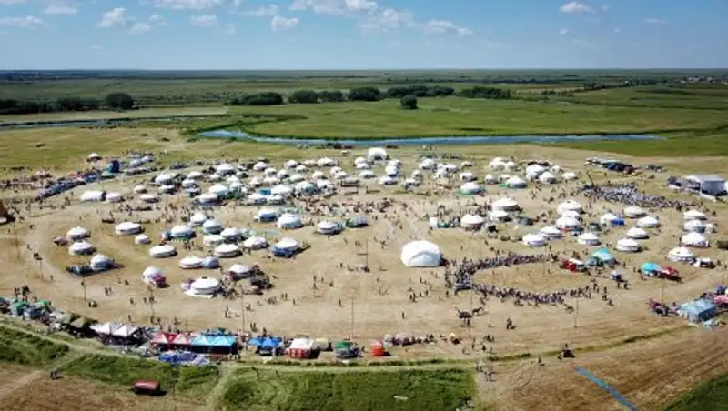 Более семидесяти делегатов из разных стран приехали на открытие фестиваля "Ұлы дала"