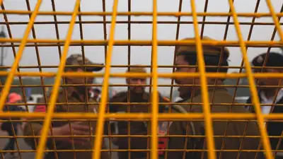 полиция Индии, фото - Новости Zakon.kz от 18.04.2023 16:16