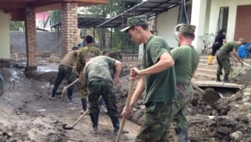 Казселезащита: Угрозы подъема воды в русле реки Каргалинка нет