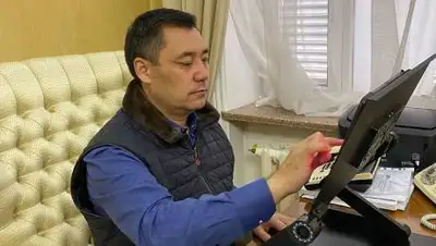 Telegram-канал Садыра Жапарова, фото - Новости Zakon.kz от 23.10.2020 13:24