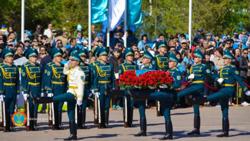 В Нур-Султане состоится церемония возложения гирлянд Славы