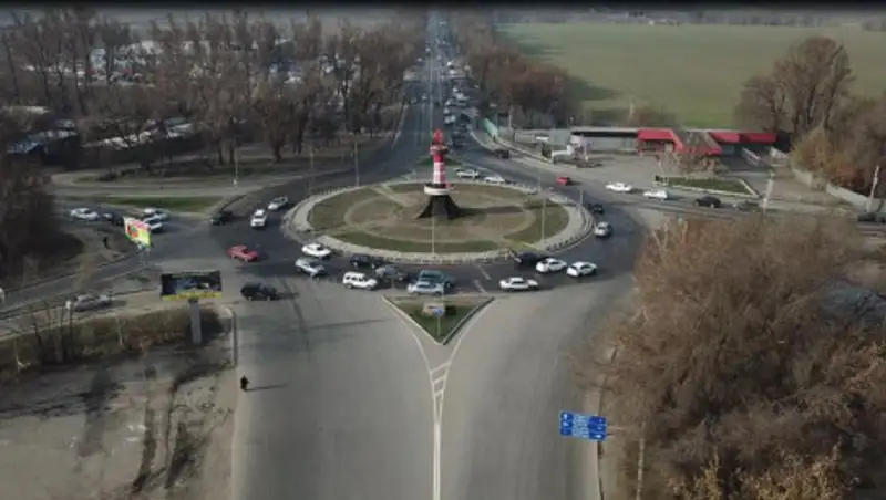 Байбек поручил начать строительство развязки на Аэропортовском кольце