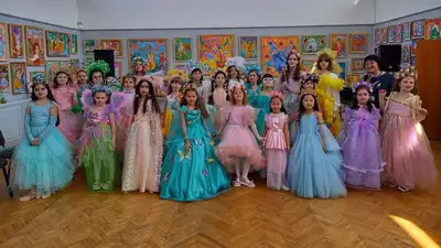 Дети металлургов АО "АрселорМиттал Темиртау" открыли выставку, фото - Новости Zakon.kz от 27.04.2023 09:37