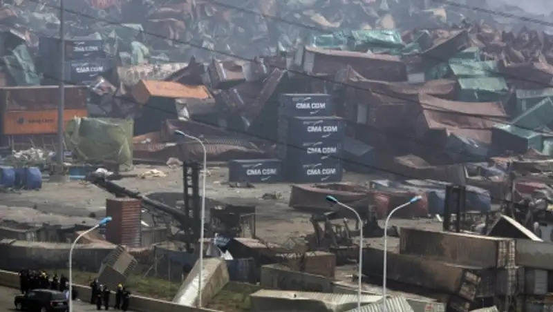 Число жертв взрыва в китайском Тяньцзине достигло 163 человек